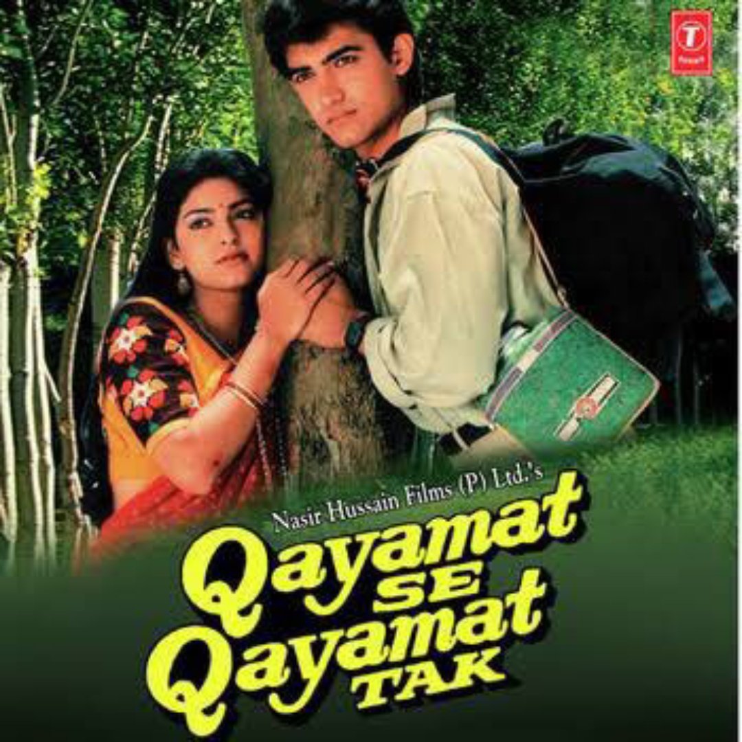 SudhaAjmera7's tweet photo. #35YearsOfQayamatSeQayamatTak 
So loved it movie my favourite film 
So handsome look Aamir Khan Ji ❤
so beautiful @iam_juhi ❤ 😘
my favourite Jodi Aamir Ji juhi ji 
Raj and Rashmi 💞full team so amazing so beautiful film 
#AamirKhan @AKPPL_Official
#juhichawla 
#35YearsQSQT https://t.co/Uegw92u9UQ