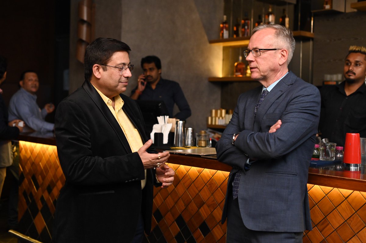 devchandwani's tweet photo. #finland #india #consulgeneral #business #ibg #opportunity #partnership #collaboration #inspiring https://t.co/0g0SYnKdyK