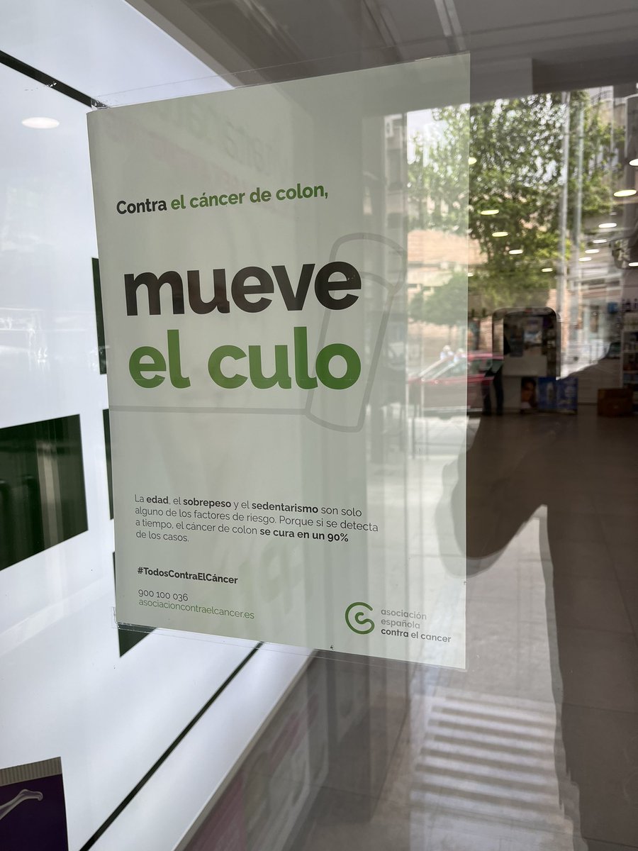RafaMartinezDig's tweet photo. @ContraCancerEs  @ContraCancerJA  Me encanta este eslogan. 💪🏃🏼‍♀️🏃🏻#contraelcancermueveelculo #todoscontraelcancer @sepdigestiva @aegastro @HospitalJaen https://t.co/6bortsXC00