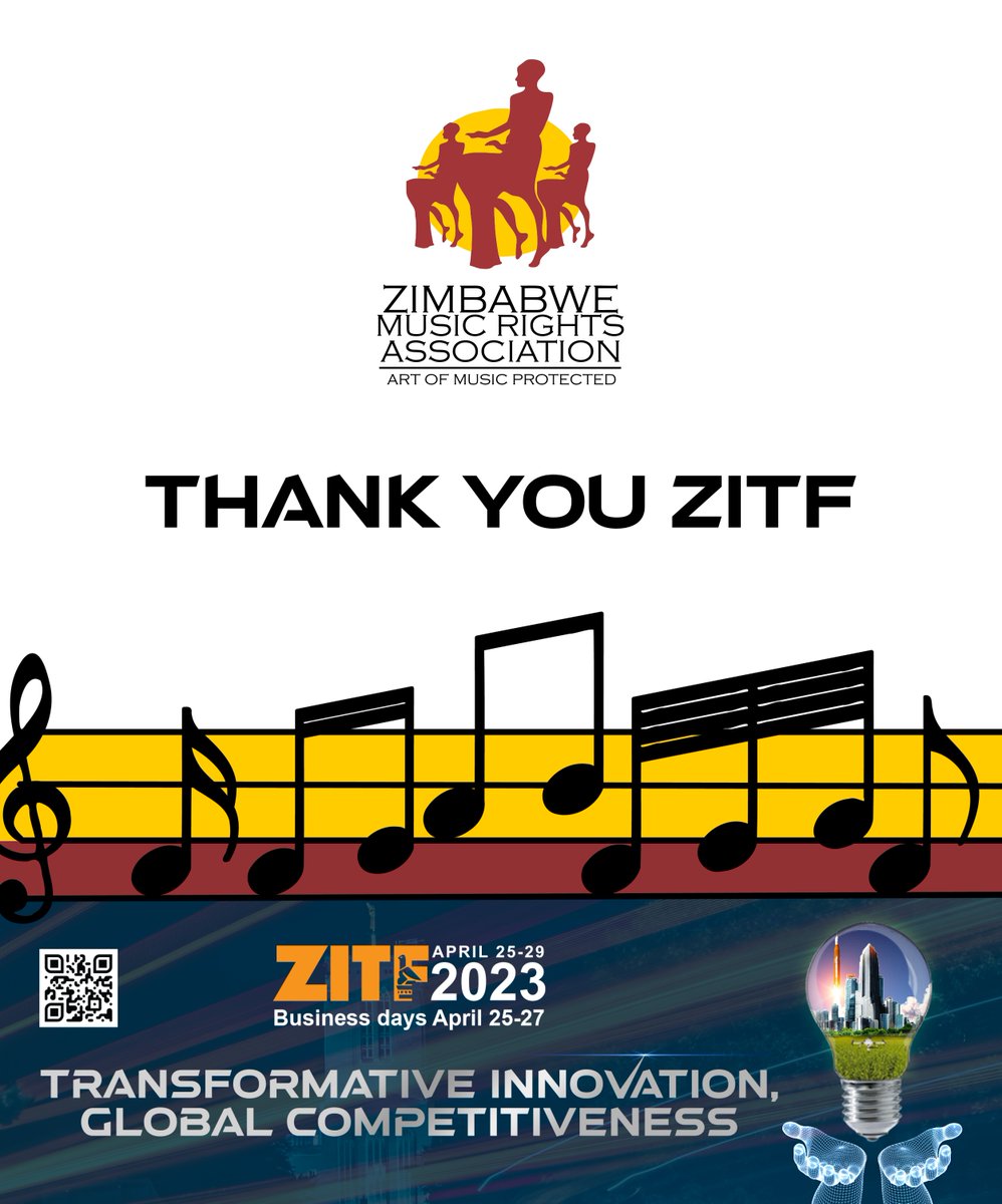 Zimbabwe Music Rights Association (ZIMURA) on Twitter "Thank you ZITF1"