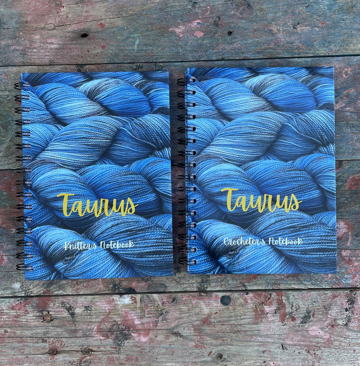 asyetyarns's tweet photo. I’ve a new product! I can finally reveal my Knitter’s and Crocheter’s Notebooks. Currently only available with a Taurus cover, but the other zodiac signs are in the works. What do you think? https://t.co/Y5m231rTnk #KnittingTwitter #CrochetTwitter #HumansThatYarn https://t.co/bUkBIphkaH