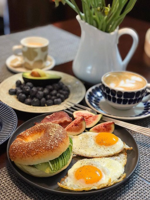 Willing to eat breakfast proves that we still believe that good things always exist
