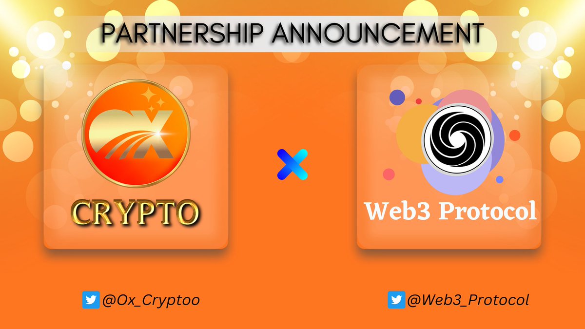 Quattuor_Calls's tweet photo. 🎊Ox Crypto announcing new partnership with @web3_protocol

Web3 protocol is a social marketing agency helps initiatives to grow through doing giveaways &amp; AMAs through social interactions. 

#OxCrypto #Giveaway #Partnerahip https://t.co/oDIWI53WCx