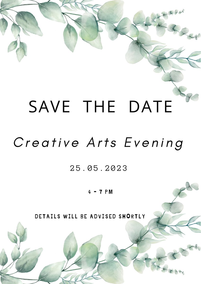 BISRCreates's tweet photo. 25th May 2023 is our Creative Arts Evening this year. #BISRCreates #bisrHamra https://t.co/11yPTry6px