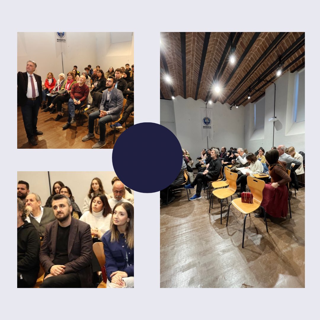 BUUFelsefe's tweet photo. Mudanya | Felsefe Buluşmaları 💜

Prof. Dr. A. Kadir Çüçen ile Dr. Öğr. Üyesi Mehmet Fatih Elmas’ın düzenlediği ve Remzi Demir’in katılımı ile gerçekleştirdiğimiz “Felsefenin Yüzyılı” etkinliğine bölümümüz ve topluluğumuz olarak katılım sağladık.🙆‍♀️ https://t.co/Hp64usMUWR