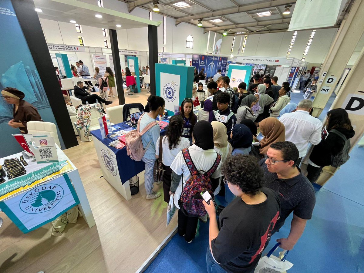 IAU in Morocco!
We are attending Letudiant Education Fair along with + 750 Universities, Vocational and Higher Schools around the world!
It’s the last day of event, we continue welcoming our prospective students.

Be a part of IAU family, towards a bright future!

<a href="/IAUKampus/">İstanbul Aydın Üniversitesi</a>
