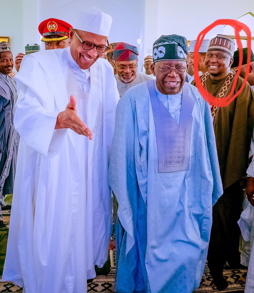 <a href="/channelstv/">Channels Television</a> It was all over social media that this man Doguwa circled; locked 25 persons up and burnt them in Kano. Today he’s standing behind the commander in chief. Someone must have ordered him for this crime. Nigeria is a cr!me scene.