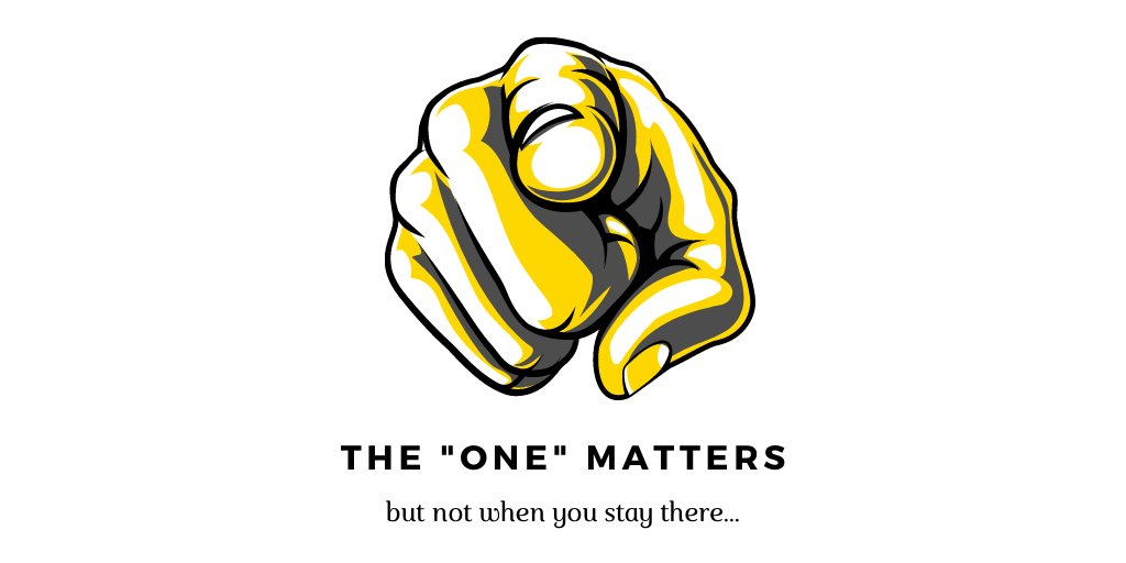 HowGMW's tweet image. The One Matters. That first project, that first conversation, that first customer really matters.
But NOT if you stay there. The next ONE matters more. Growth matters. Growth comes in the next step.
#howgmw #getstrategic  #startups