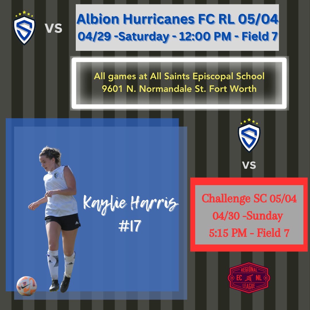 Looking forward to some great games this weekend! Location and times have changed! Hope to see you there!!! #TheRoyalWay #WeAreSting #WeAreReady #BraveBoldOne  <a href="/StingECNLRoyal/">Sting Royal ECNL & ECNL-RL</a> <a href="/StingSoccerClub/">Sting Soccer Club</a> <a href="/ECNLGirls/">ECNL Girls</a> <a href="/Powell10Tyler/">Tyler Powell</a> <a href="/ImCollegeSoccer/">College Soccer Truth ™</a> <a href="/PrepSoccer/">Prep Soccer ⚽️</a>