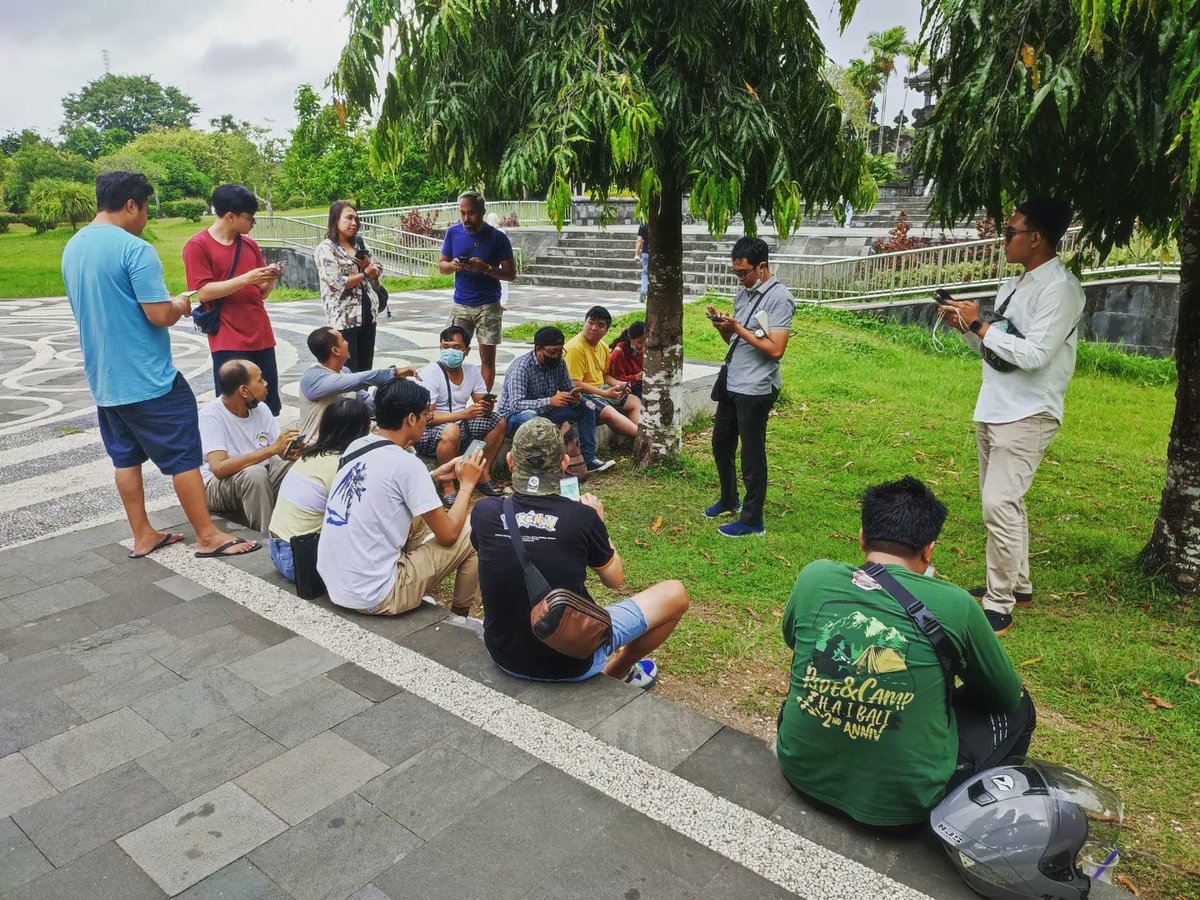 DewataMonmon's tweet photo. Comday Classic Swinub
Denpasar Bali ππ
@PoGo_Indonesia
#pokemonGOCommunityDay
#comunityday2023
#comunitypokemongo
#comunitydayclasic
#swinub
#pogoindonesia
#pogobali
#bali
#denpasar #renon #bajrasandhi
#monmondewata https://t.co/UaifcjydSU