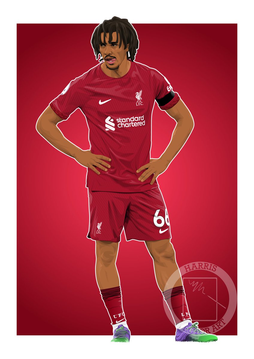 LiamHarris86's tweet photo. 🔴NEW ARTWORK GIVEAWAY🔴

If @TrentAA gets an assist tomorrow against Spurs. I’ll giveaway 2 prints of my new TAA illustration. To enter, you must do the following:

➡️Like
➡️Retweet
➡️Follow

2 Winners will be picked tomorrow evening.
Good luck!

#LFC #trentalexanderarnold https://t.co/KvPnd4SbXq