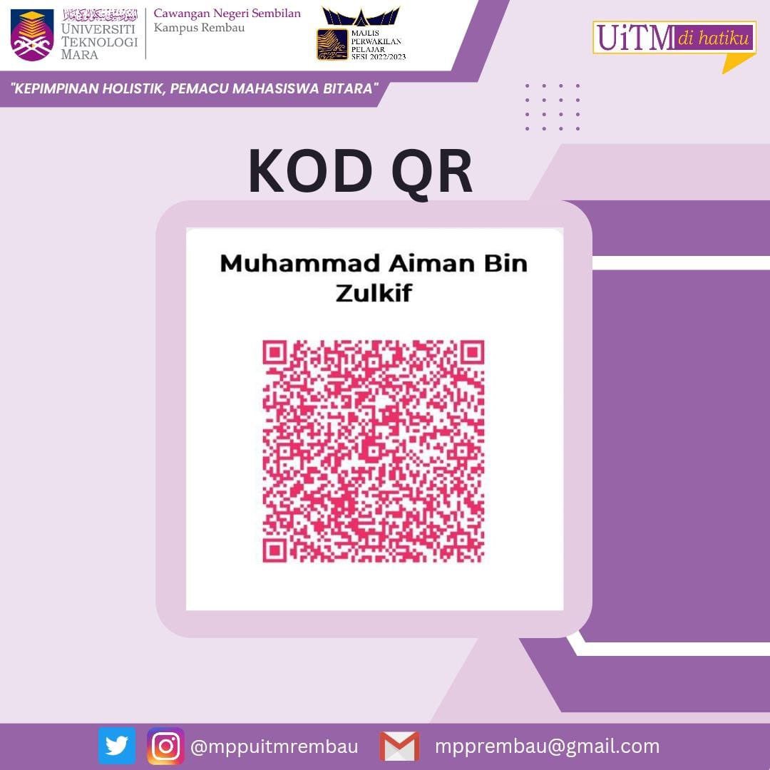 MPPUiTMREMBAU_'s tweet photo. Assalamualaikum wbt,
Salam Sejahtera,
Salam UiTM DiHatiku,
Salam Malaysia MADANI.

KHAMIS | 20 APRIL 2023 | KEBAJIKAN 

SUMBANGAN DERMA KILAT https://t.co/3wdY1yjlUX