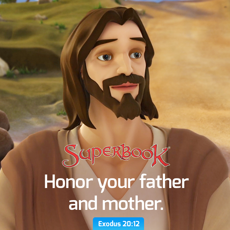 SuperbookTV's tweet photo. Here are ways we can honor our parents:
๐ฅฐ Respect them
๐ฅฐ Obey them
๐ฅฐ Love them
#GodsCommandment
#BibleForKids
#LoveYourParents https://t.co/dkA9rHRVlm