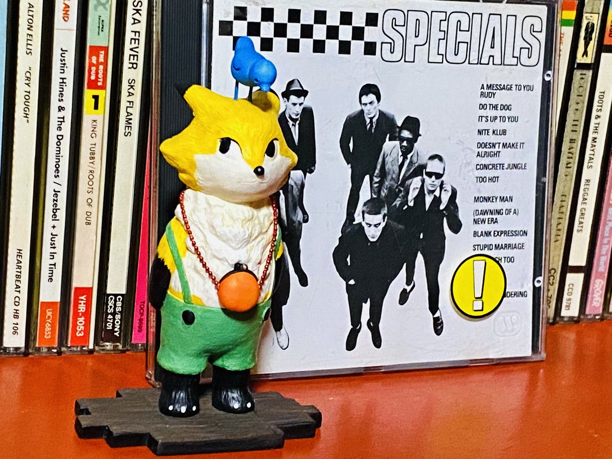 trojan1313's tweet photo. 因���にジョヌのフィギュアの原型と彩色はdwarffactoryさん(@dwarffactory )とのことです。
tamaさんとdwarffactoryさんの素敵なコラボですなぁ。

#キツネのジョヌと小さな雑貨店 https://t.co/J9RwRVbfcX