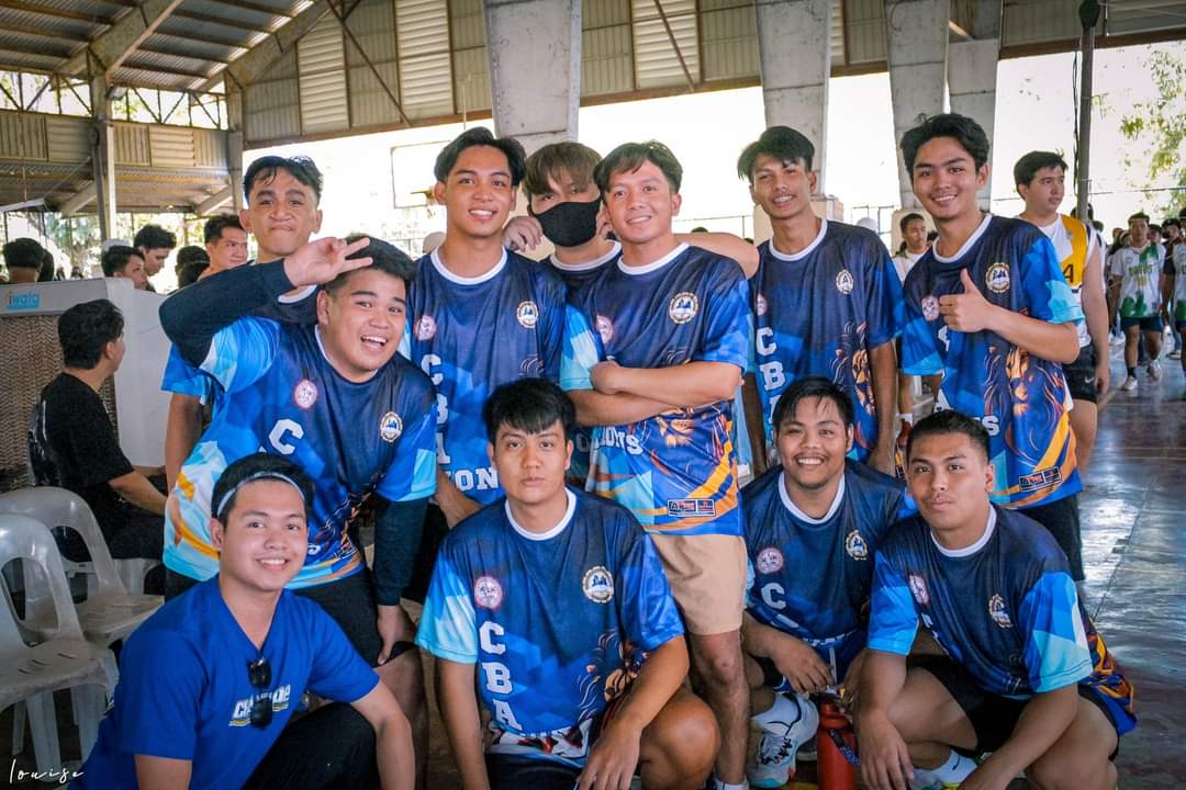 JohnAndrie0614's tweet photo. Salamat sa huling pagkakataon napagbigyan makalaro Intrams di manlang umabot ng semi's atleast na ibigay natin best natin for our department 🥺🦁💙 https://t.co/pmytEqju1N