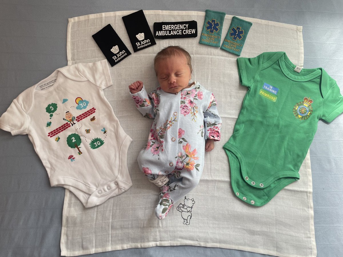 Definitely going to be some competition when little miss grows up. Wonder if she will take after either of us 
<a href="/swasFT/">South Western Ambulance Service</a>  <a href="/stjohnambulance/">St John Ambulance England</a> 
#mysjaday