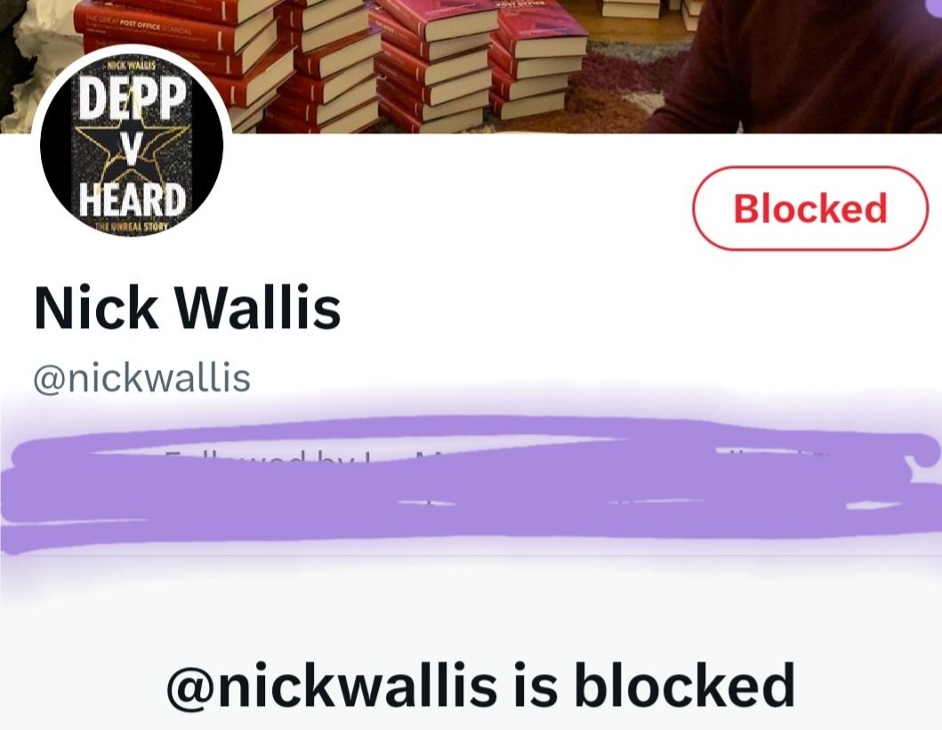 Truthse10335075's tweet photo. Let's NOT give NW free promotion for his shitty book. Had a glance at comments on the Daily Fail article - mostly pro JD, people aren't interested in the book. Nothing new. https://t.co/3GPiD3gIGG
