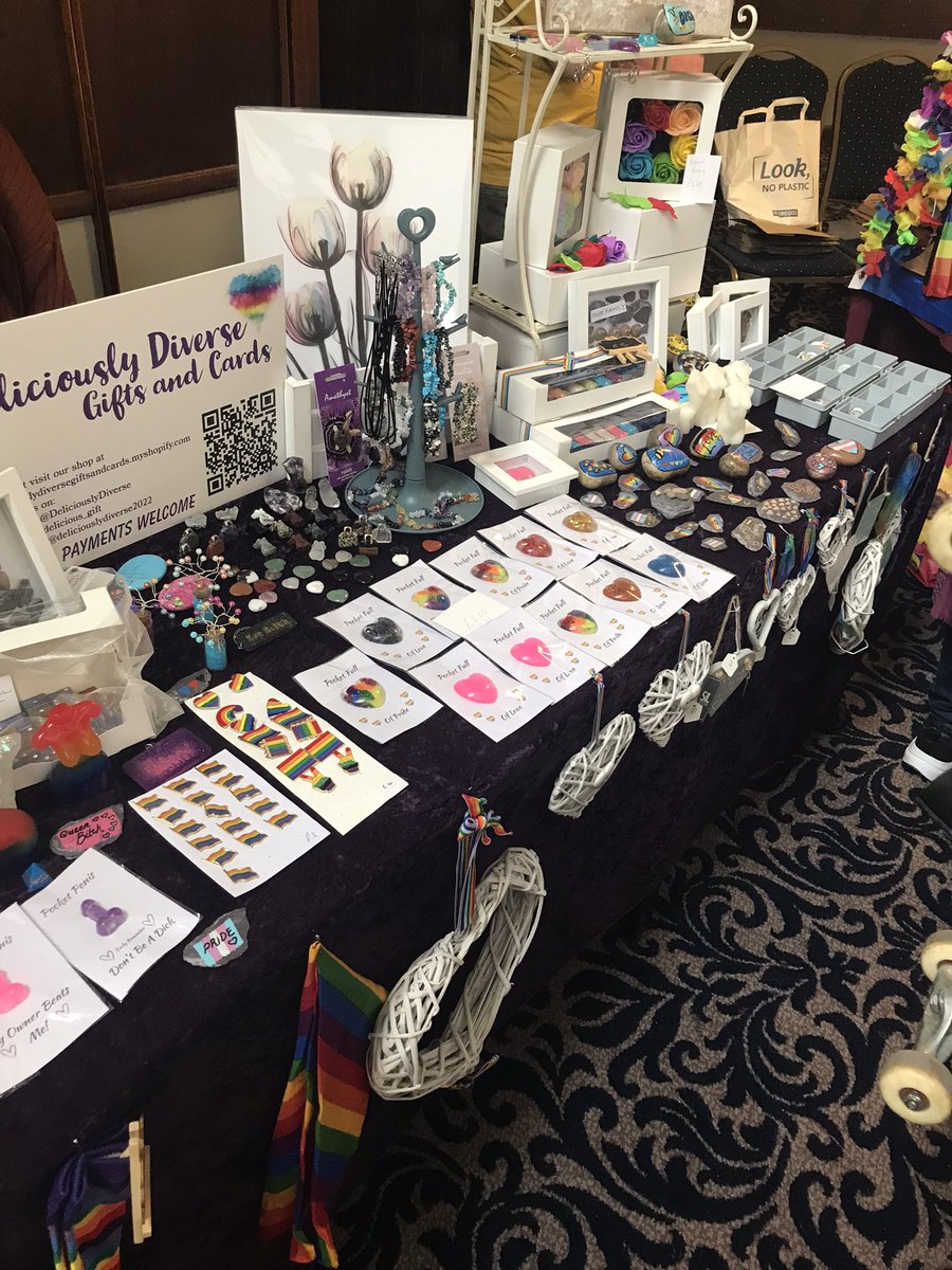 delicious_gift's tweet photo. We are here at the wonderful @buryprideuk. A terrible choice from me to wear a jumper but @sentwithpride came to my rescue with the wonderful fan! 💕🏳️‍🌈🏳️‍⚧️ https://t.co/4KH3vfWWYS