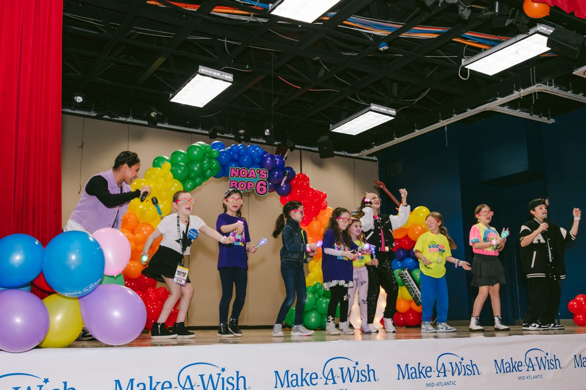 WishMidAtlantic's tweet photo. This #WorldWishDay, we're celebrating our 11,000th wish! Noa wished to give back and have a concert at her school, @CESJDSCONNECT . KIDZ BOP, Noa and her friends put on an unforgettable concert!
https://t.co/KMel5Ewt77 https://t.co/1mX3rNTcSy