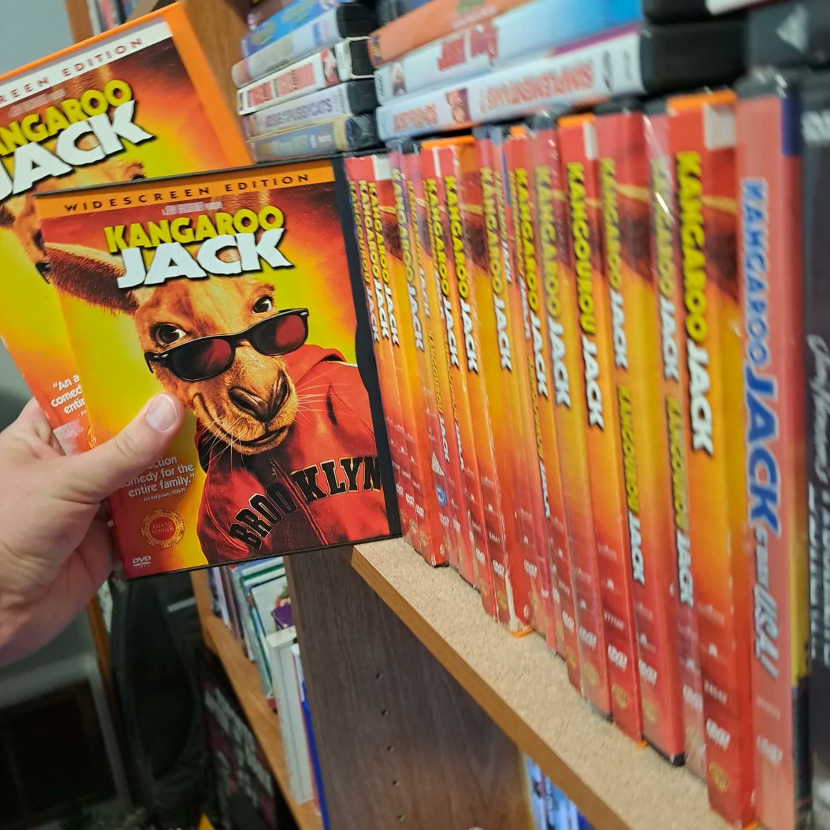 AddisonWylie's tweet image. Had an awesome birthday! Great gifts (and some #KangarooJack), delicious food, and a WICKedly fun time with my wonderful family. ❤️