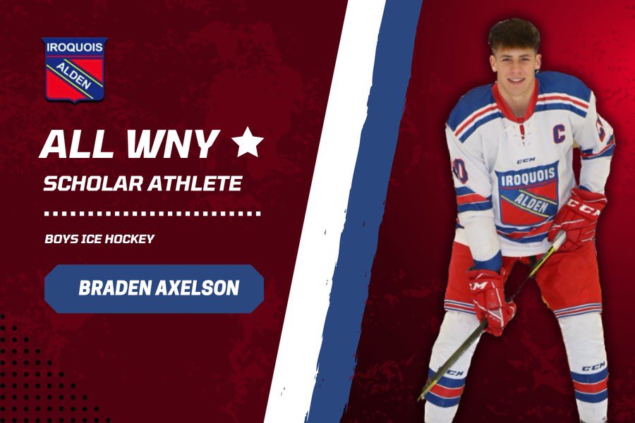 Duke Zigs (@dukezig) on Twitter photo Congratulations to <a href="/AxelsonBraden/">Braden Axelson</a> on his 2022-23 Winter Scholar Athlete Selection! This student athlete has accomplished so much during his time here, both on/off the playing fields/ice! 👊🏻🎂
<a href="/IroquoisAthlet1/">Iroquois Athletics</a>
<a href="/wnyfedhockey/">Section VI Hockey</a>
<a href="/wny_hs_showcase/">WNY HS Hockey Showcase</a> Congratulations to <a href="/AxelsonBraden/">Braden Axelson</a> on his 2022-23 Winter Scholar Athlete Selection! This student athlete has accomplished so much during his time here, both on/off the playing fields/ice! 👊🏻🎂
<a href="/IroquoisAthlet1/">Iroquois Athletics</a>
<a href="/wnyfedhockey/">Section VI Hockey</a>
<a href="/wny_hs_showcase/">WNY HS Hockey Showcase</a>