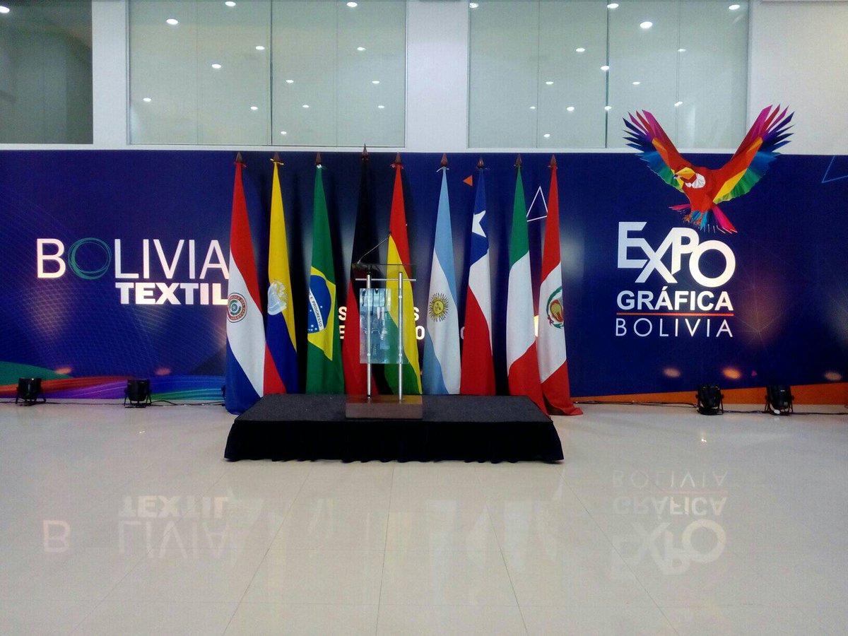 JAALCIB's tweet image. Visita Bolivia Textil;