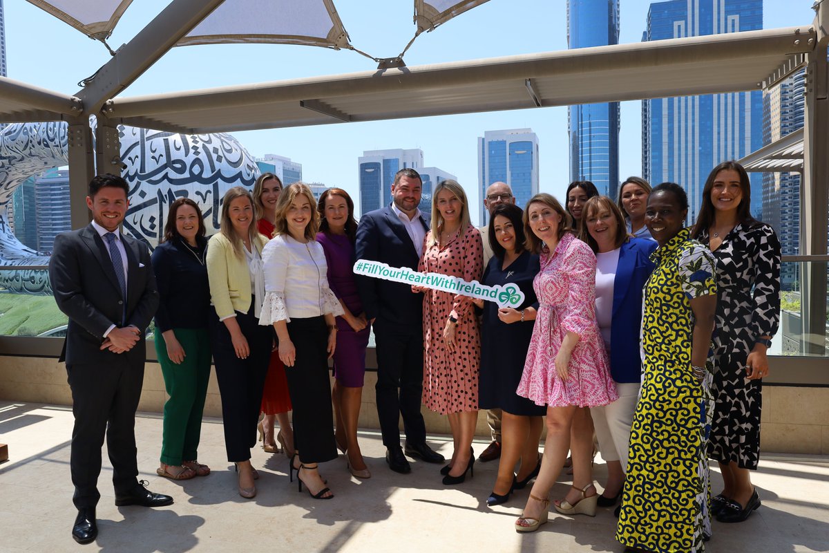Delighted to have 13 tourism companies from the island of Ireland join us this weekend at the Discover Europe Travel Summit in #Dubai  

#TI2023