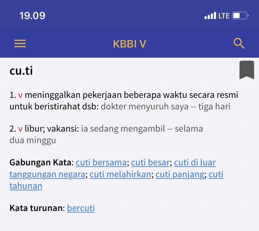 asadit's tweet photo. Pengertiannya salah nih, harusnya cuti adalah memindahkan pekerjaan ke tempat yg berbeda karena nyatanya masih aja ngurusi kerjaan padahal udah ajuin cuti https://t.co/XnGM5aYvkX
