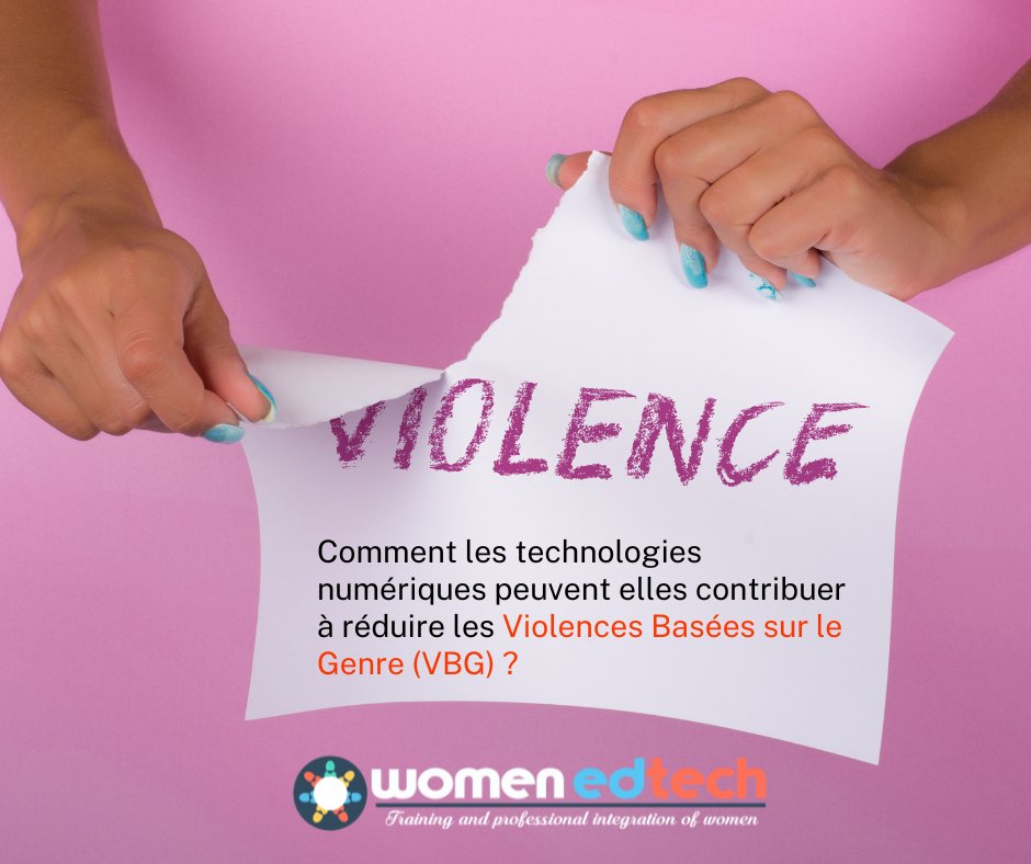 𝗖𝗼𝗺𝗺𝗲𝗻𝘁 𝗹𝗲𝘀 𝘁𝗲𝗰𝗵𝗻𝗼𝗹𝗼𝗴𝗶𝗲𝘀 𝗻𝘂𝗺é𝗿𝗶𝗾𝘂𝗲𝘀 𝗽𝗲𝘂𝘃𝗲𝗻𝘁 𝗲𝗹𝗹𝗲𝘀 𝗰𝗼𝗻𝘁𝗿𝗶𝗯𝘂𝗲𝗿 à 𝗿é𝗱𝘂𝗶𝗿𝗲 𝗹𝗲𝘀 𝗩𝗶𝗼𝗹𝗲𝗻𝗰𝗲𝘀 𝗕𝗮𝘀é𝗲𝘀 𝘀𝘂𝗿 𝗹𝗲 𝗚𝗲𝗻𝗿𝗲 (𝗩𝗕𝗚)❓
Restez connecté pour en savoir plus !!
#VBG #StopVBG  #Numérique #womenedtech