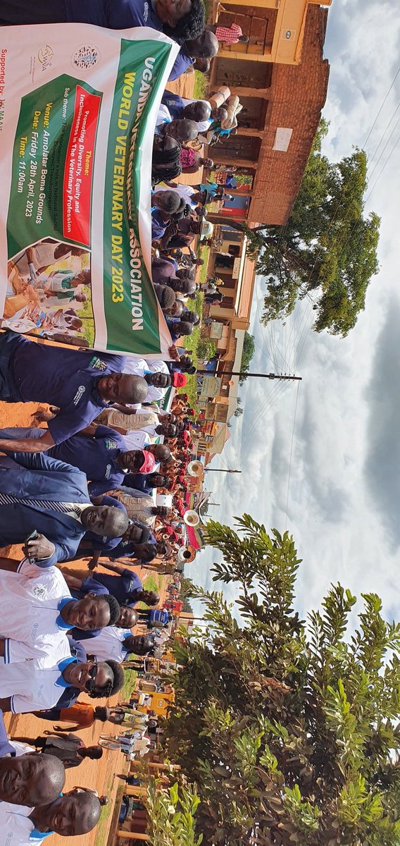CahMaaif's tweet photo. World Veterinary Day celebrations in Amolatar district in pictures. Congratulations to all Veterinarians of Uganda for successful public sensitization of services of the profession to the public. https://t.co/jc8IV4NUyj