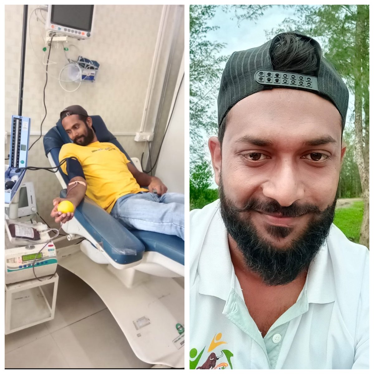 humanetouch_pbl's tweet photo. There is no other joy to save someone’s life.#HumaneTouch would like to thank N Yunus for donating blood at  GB Pant and K  Abdul Nisar at CHC Bambooflat 
#donatebloodsavelive https://t.co/XMhT61c0eK