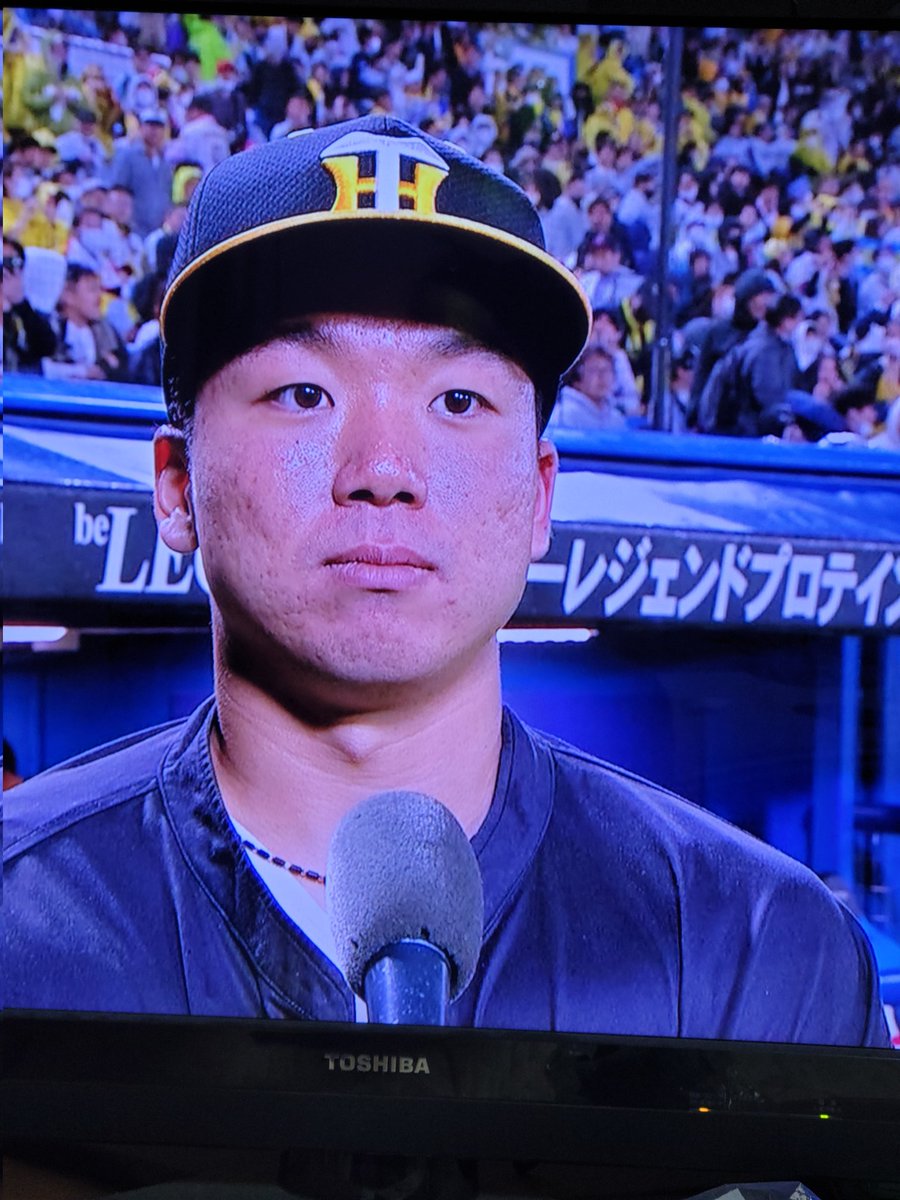 eda0277's tweet photo. とらほー🐯
村上ナイスピッチング👍️✨
佐藤ナイスホームラン‼️ https://t.co/SVDa7RfklT