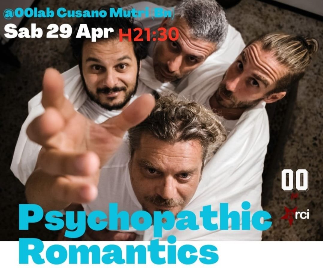 Doppiozero Lab , Cusano Mutri (BN) Presents Psychopathic Romantics Live Tonight!     #livemusic #CusanoMutri #concert #doppiozerolab #psychopathicromantics #psychedelic #rock #acoustic