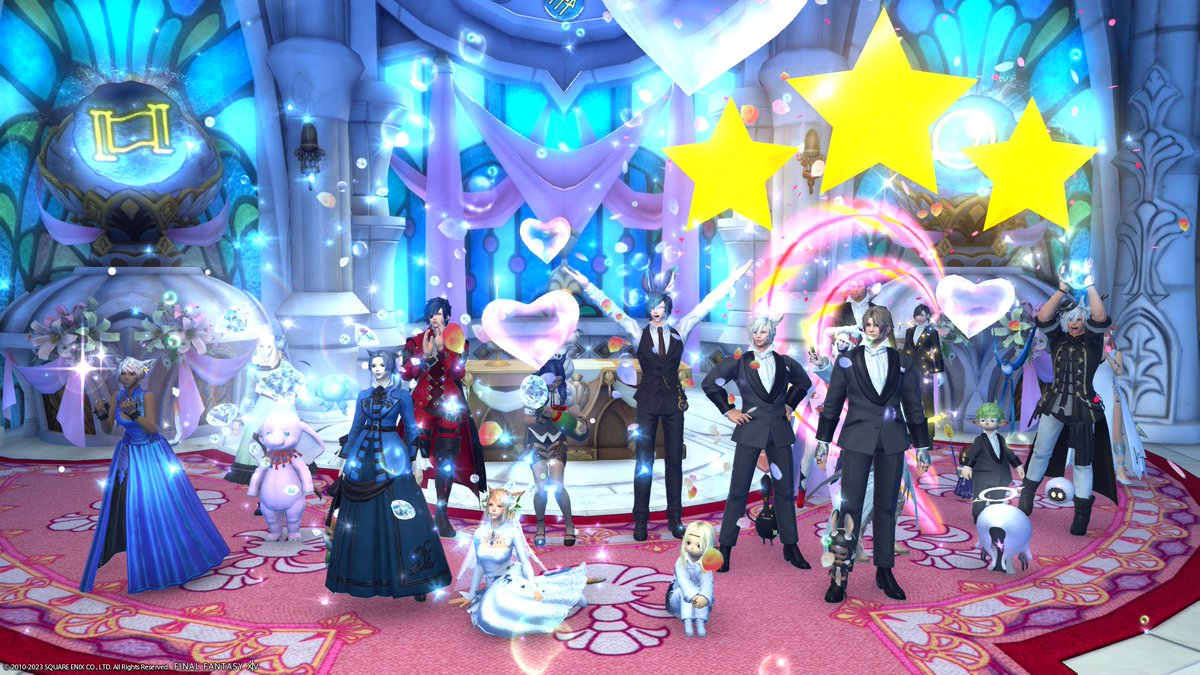 rust_kitty's tweet photo. フレさんのエタバンに招待していただきました
お相手はどんな方だろうと思っていたら…
まさかの純愛に祝砲❣ https://t.co/N9sp78i88B