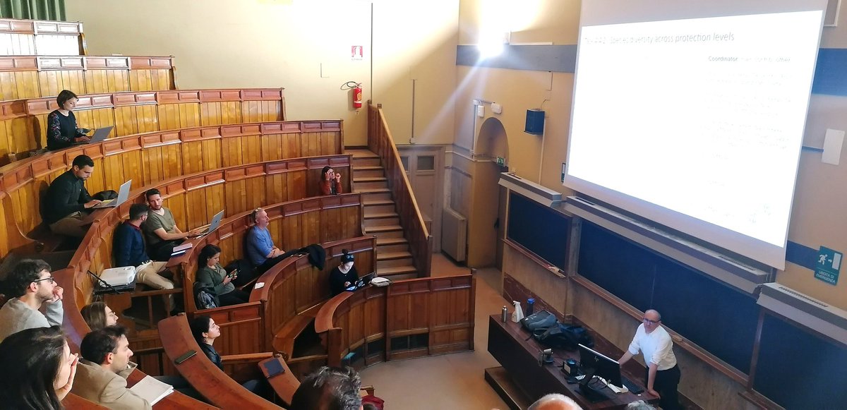 global_mammal's tweet photo. Yesterday we were pleased to host a very interesting Conference at the Zoology of Sapienza: Spoke 4 - Activity 4
"Scenarios of Area-based conservation planning and management" with coordinators: Alessandro Chiarucci &amp; Carlo Rondinini @Dendrocene @carlo_rondinini @alechi66 #BiGeA https://t.co/Fh0aFjHNpC