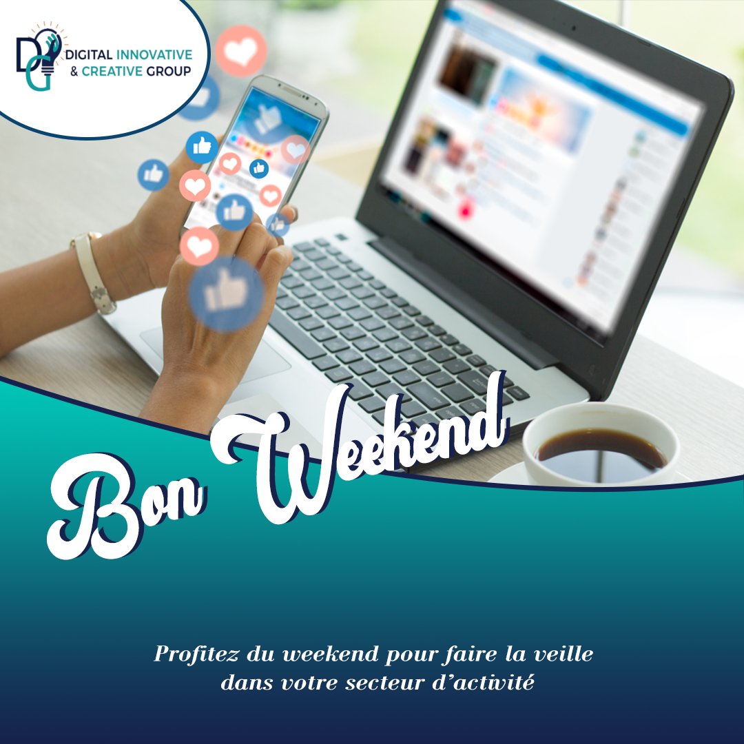 DigitInGroup's tweet photo. Après avoir déniché ce qui est important, prenez du temps pour passer à son implémentation.
Bon weekend!
#Weekend #endofweek #GoodVibes #DigitIngroup https://t.co/BYnjYjswfK