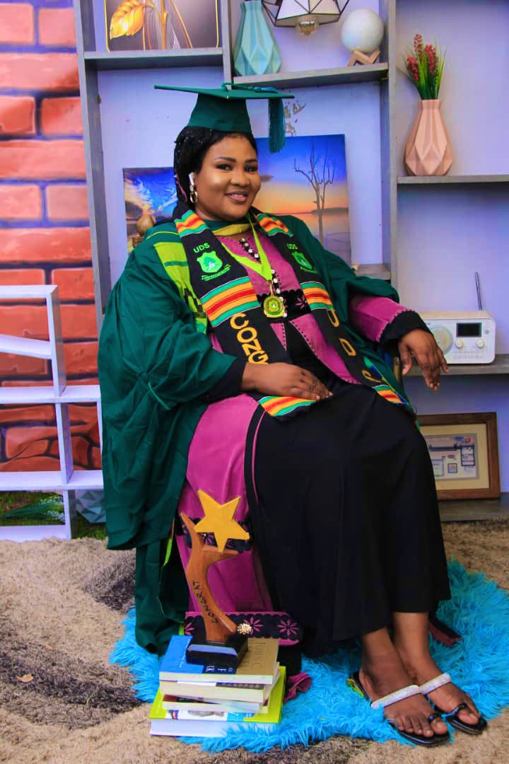 SParinjani's tweet photo. Help me congratulate my room boss. We graduated today. BSc Veterinary Nursing. 
A very strong woman. She achieved this while giving birth and raising 3 girls. Rode from Tamale to Nyankpala to attend her lectures. Missed some lessons and others, and kept her role as a wife and all https://t.co/E6p9TFfElz