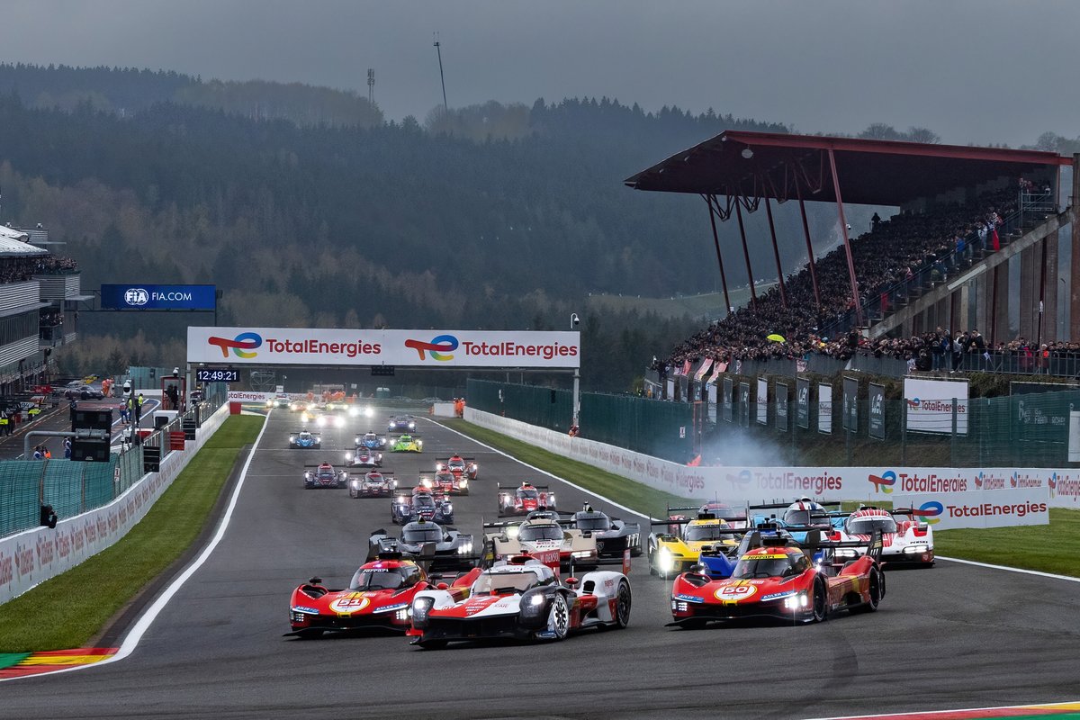 72,244 fans have gathered this weekend to celebrate endurance racing's new golden era at Spa-Francorchamps. Merci Spa. ❤️ #WEC #6HSpa