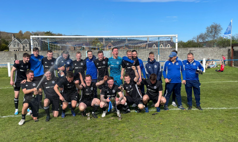 NorthCaleyFA's tweet photo. Congratulations to @InvergordonFC  on winning the North Caledonian Cup this afternoon 2-1 v Golspie Sutherland at King George V Park, Golspie #NCFA #NorthCaley #NCCF https://t.co/ZRRIOjWLyQ