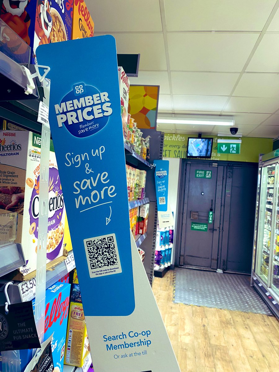 MollGMatthews's tweet photo. Become a member to access exclusive Co Op Member offers and save on your shopping! Ask any colleague in store for more info 💵 https://t.co/qwfhXmQFl2