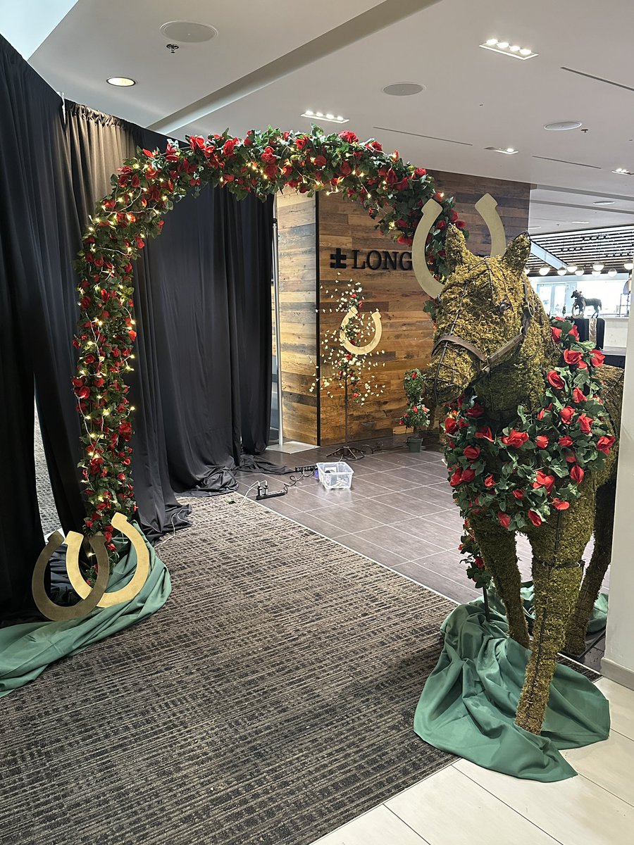 STEAMhigh's tweet photo. Night at the Races STEAM Prom 2023 is setup and ready! Gates open at 8PM! We can’t wait to see you there! https://t.co/4UsLJxefSs