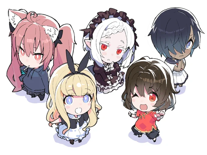 最近一次創作が楽しくて結構描いてた。 #一次創作