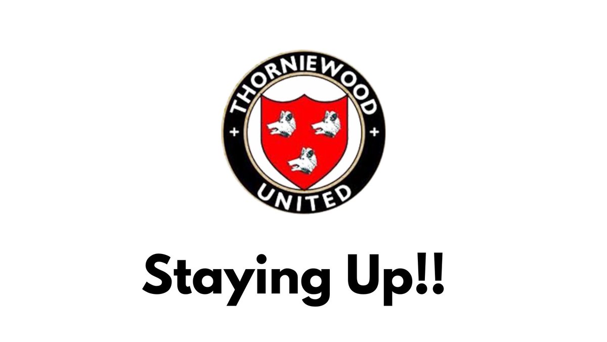 Thorniewood's tweet photo. Ladies and Gentlemen.......

We are officially staying up = 👍🏻

#MonTheWood ♥️🖤 https://t.co/U5fHnnLVYL