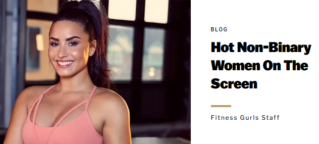Inquiry for @FitnessGurls :

If one is #nonbinary...then why did you describe them as a woman?

If you're non-binary...you're declaring that you're not male or female.  

So...