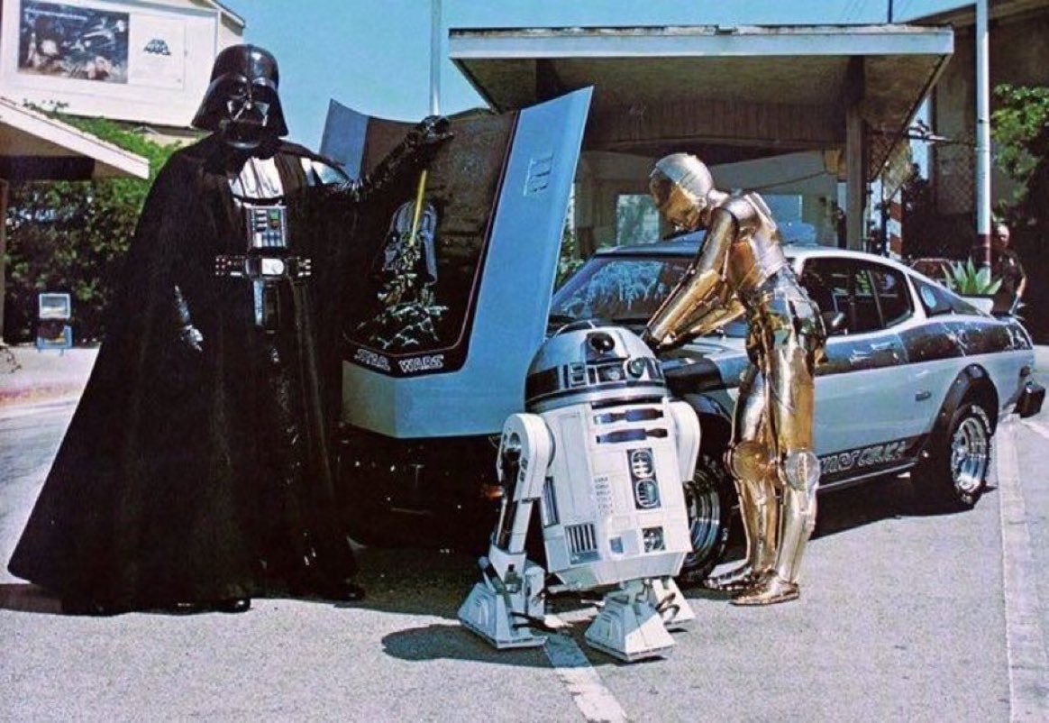 Never buy a used car from Darth Vader.