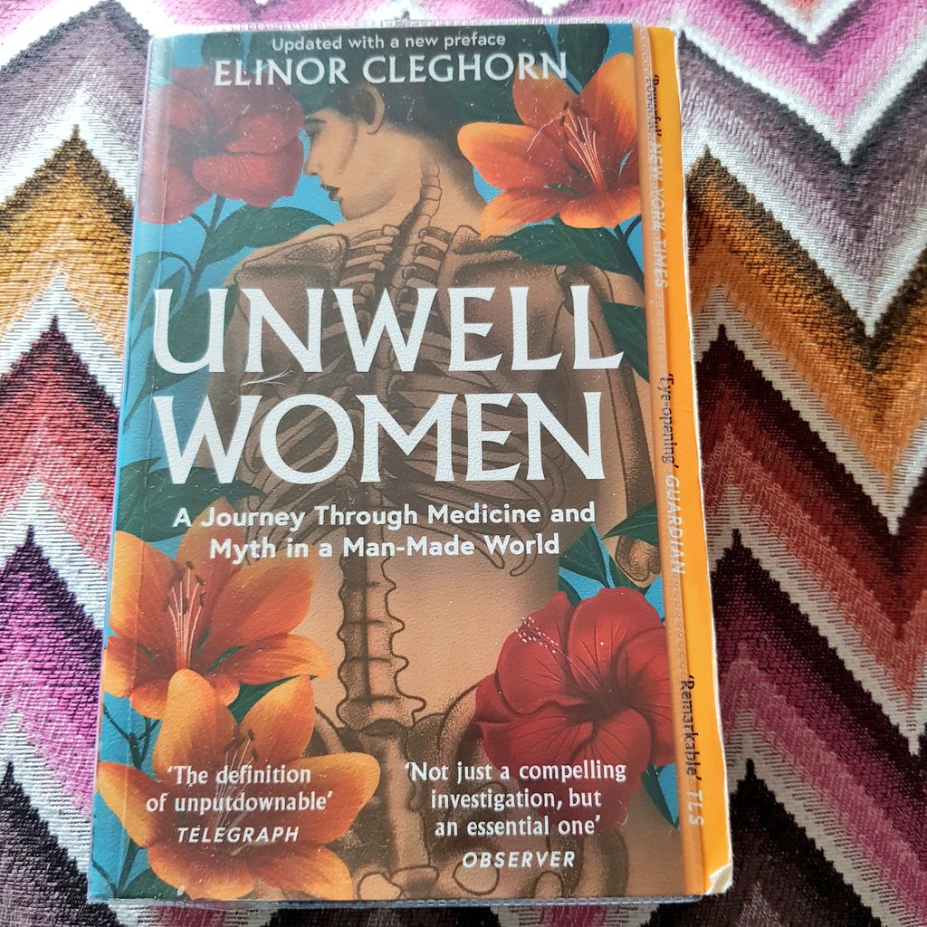DrLaurenPadgett's tweet image. This afternoon I finished reading Elinor Cleghorn&apos;s brilliant &apos;Unwell Women: A Journey Through Medicine and Myth in a Man-Made World&apos;. Powerful book about the outrageous gender bias in medicine &amp;amp; healthcare through time. #ScienceBook #HistoryBook #NonFiction #BookRecommendation