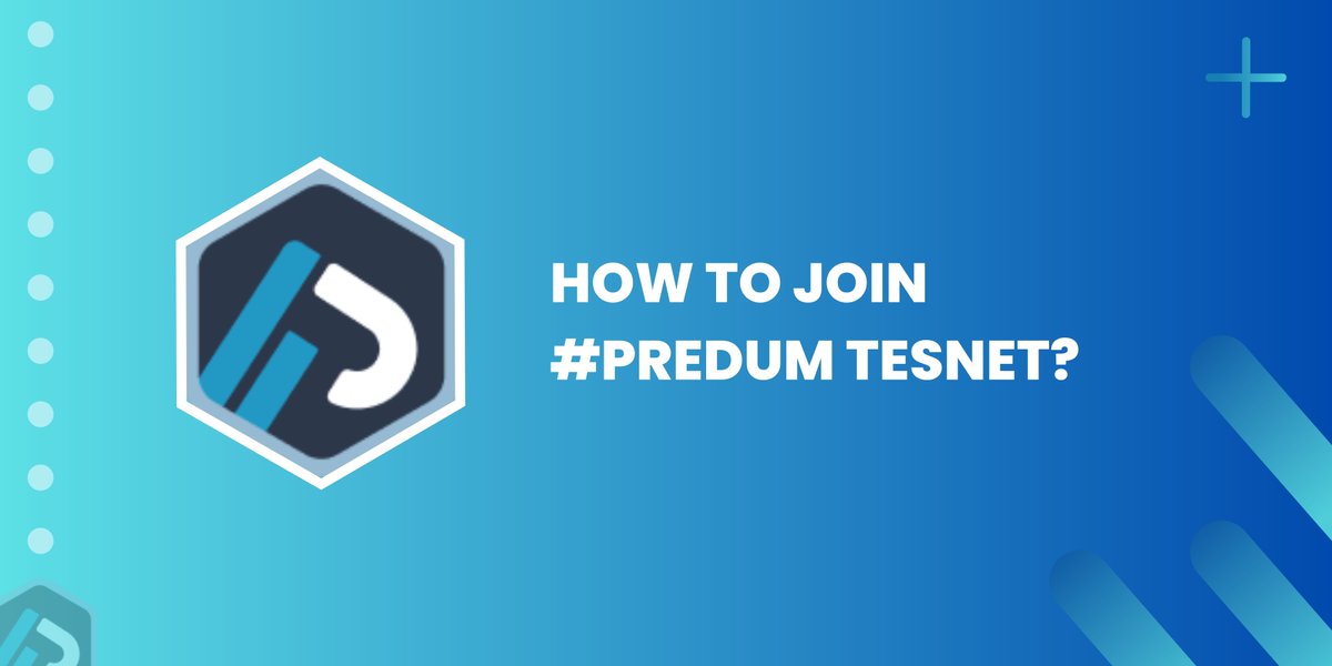 predum__io's tweet photo. Joining the #Predum Testnet got you stumped?
Dont worry! I've got you covered with this 3-minute instruction here: https://t.co/WKQFFQ4Lue
Enjoy and have a great weekend, fam!
#Arbitrum #PRD #xPRD #Testnet https://t.co/Bc3tQDNQ3l