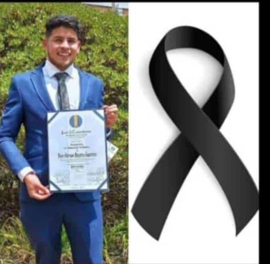 LaIndependenci1's tweet photo. #Atentos Cómo Jhon Hernán Becerra fue identificado el joven de 24 años que falleció en la vía #Tunja salida hacia #Arcabuco a la altura del colegio Normal Femenina.  En el accidente estuvo involucrado el motociclista (foto) y el conductor de un camión. https://t.co/dVl6h4Q78h