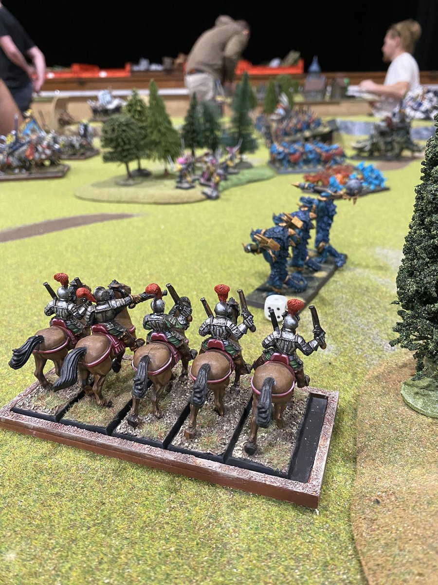 BUCKET40K's tweet photo. Some pics from Warhammer fantasy 6th edition at ShireCon this weekend. https://t.co/9zg27yytNb