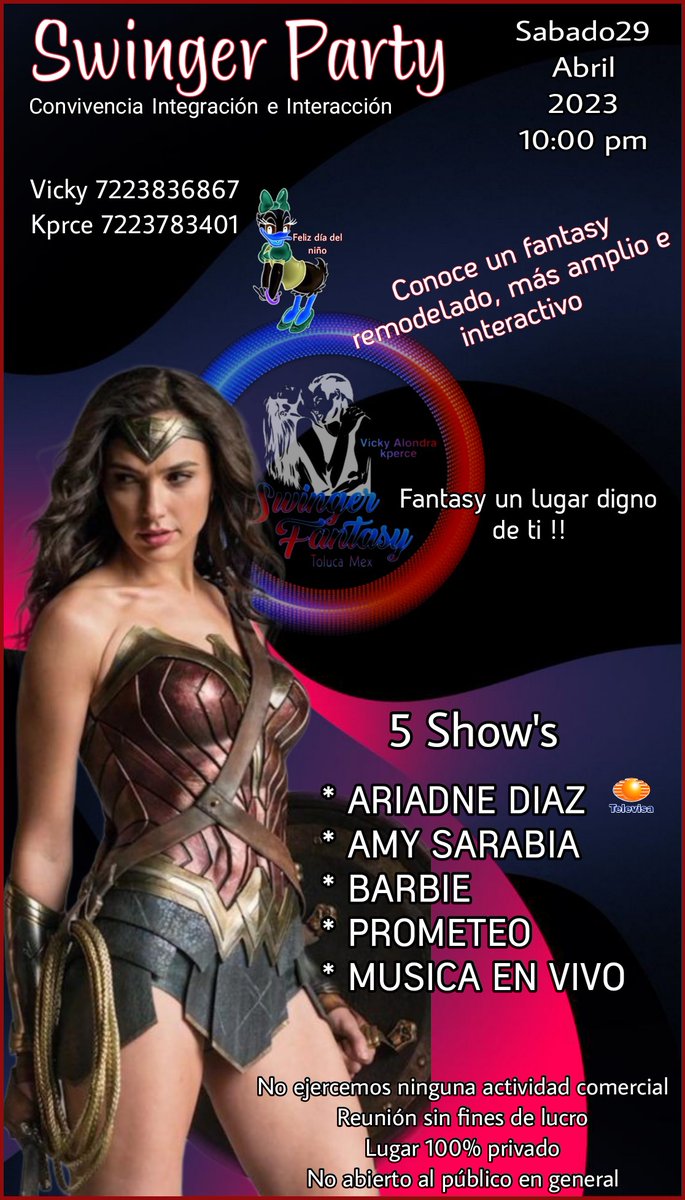 Swinger Fantasy Club Privado tweet media